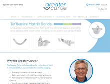 Tablet Screenshot of greatercurve.com